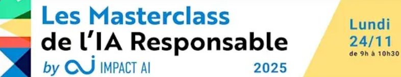 Banniere masterclass IA responsable 2025